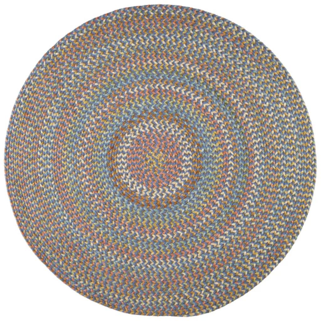 Cypress Braided Round Reversible Area Rugs