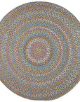 Cypress Braided Round Reversible Area Rugs
