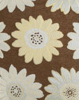 D.V. Kap Daisy May White Throw Pillow With Insert
