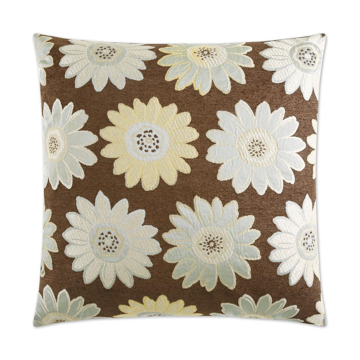 D.V. Kap Daisy May White Throw Pillow With Insert