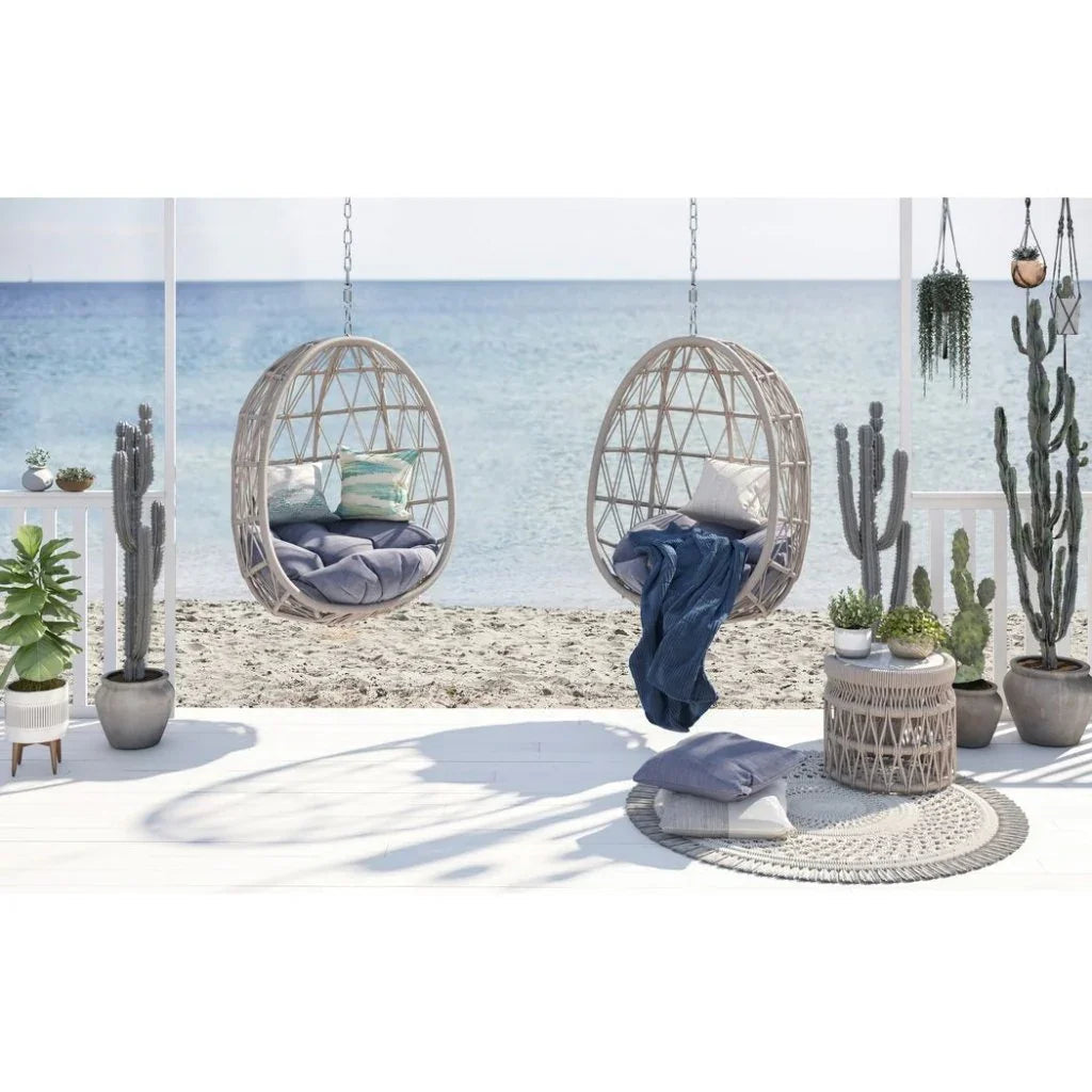 Dana Carrara Marble Top Outdoor End Table - LOOMLAN - Sunset West - Outdoor Side Tables