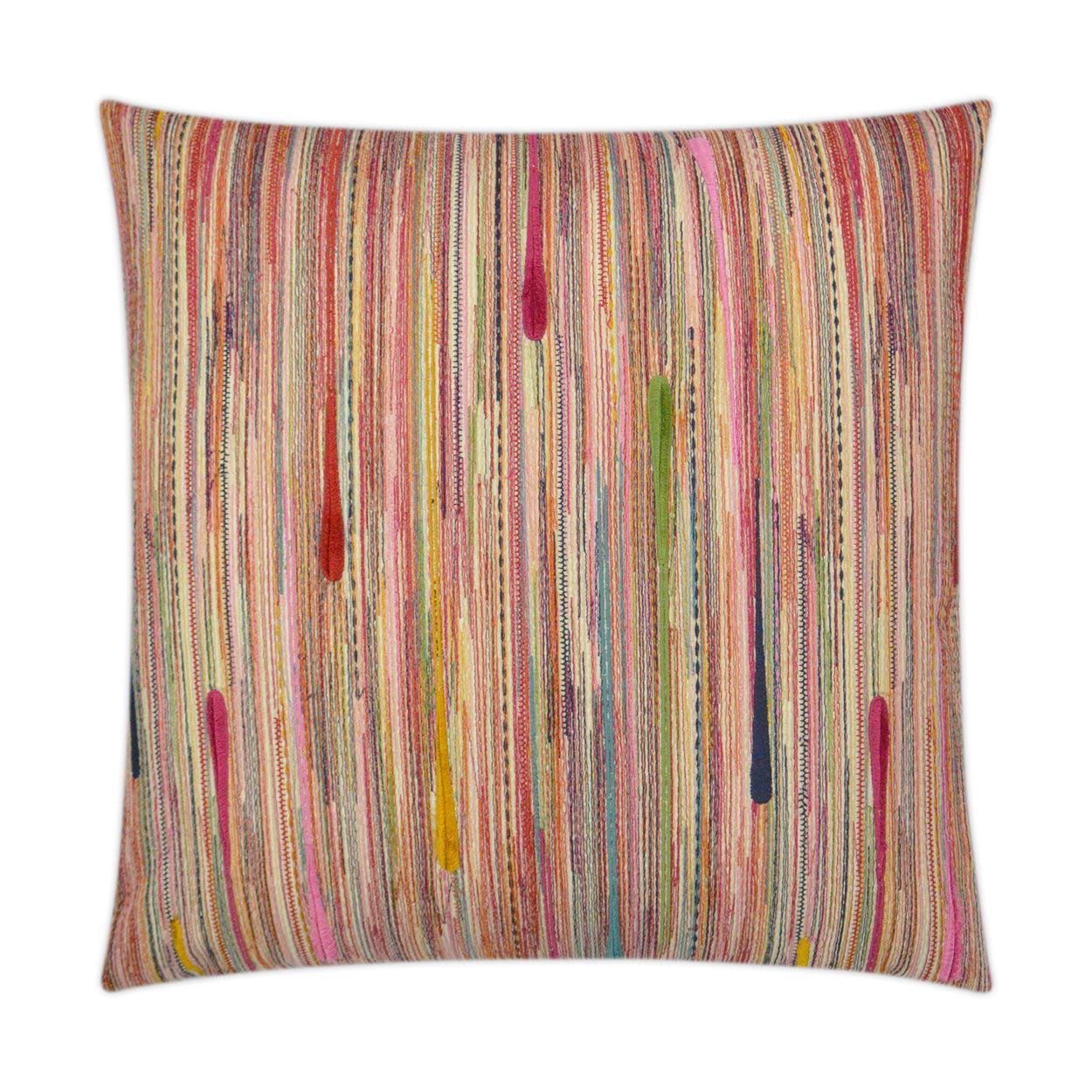 D.V. Kap Dandy Fiesta Multi Color Throw Pillow With Insert