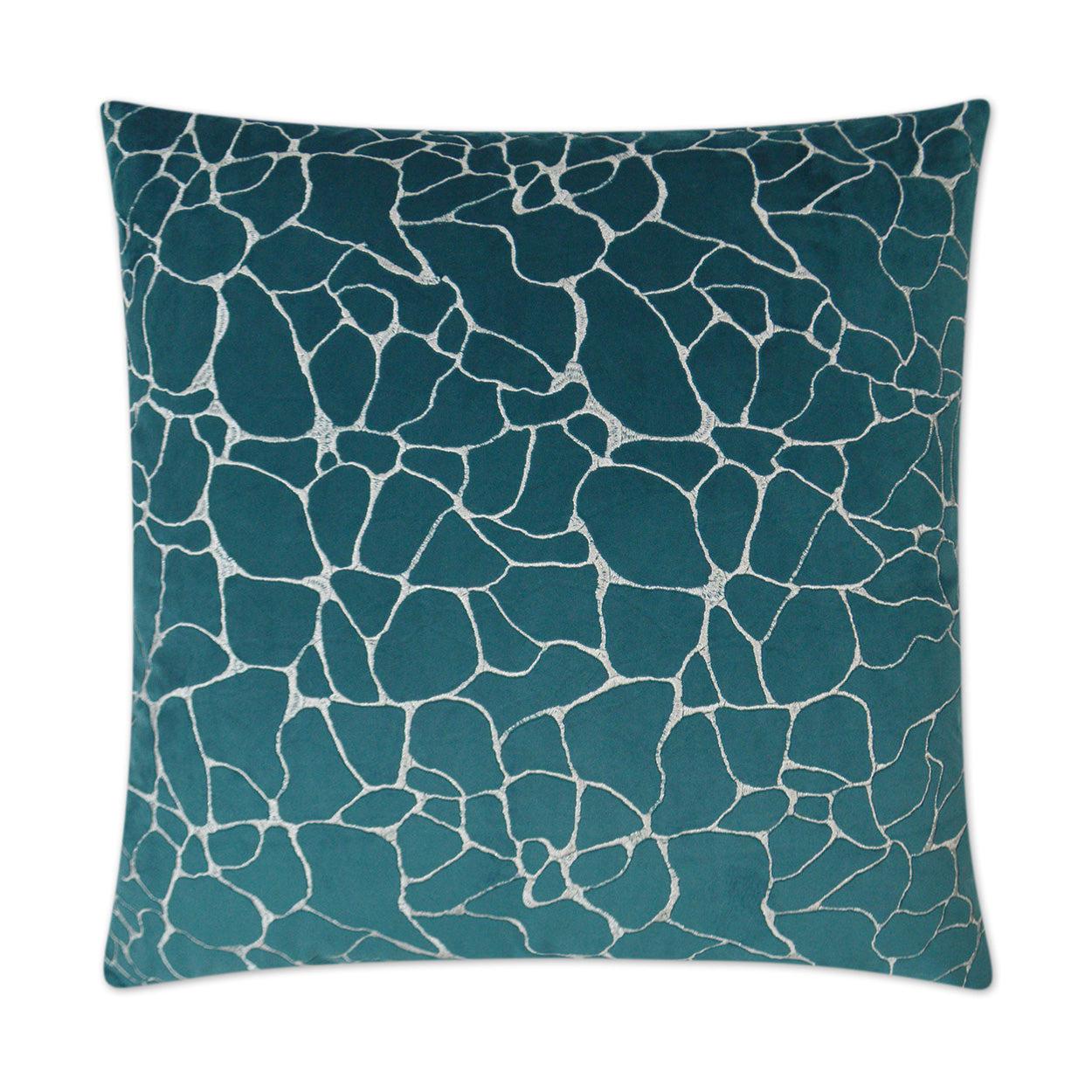 D.V. Kap Dare Laguna Teal Throw Pillow With Insert