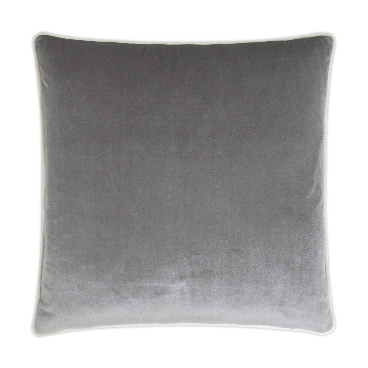 D.V. Kap Darling Smoke Grey Throw Pillow With Insert