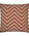 D.V. Kap Daumier Mango Red Throw Pillow With Insert
