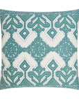 D.V. Kap Demarco Emerald Teal Throw Pillow With Insert