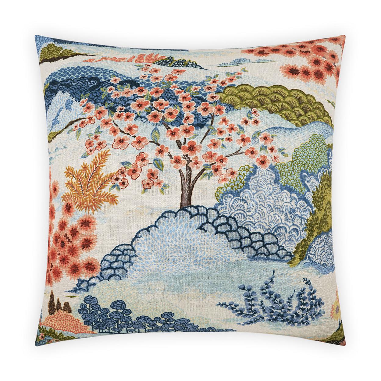 D.V. Kap Descanso Multi Color Throw Pillow With Insert