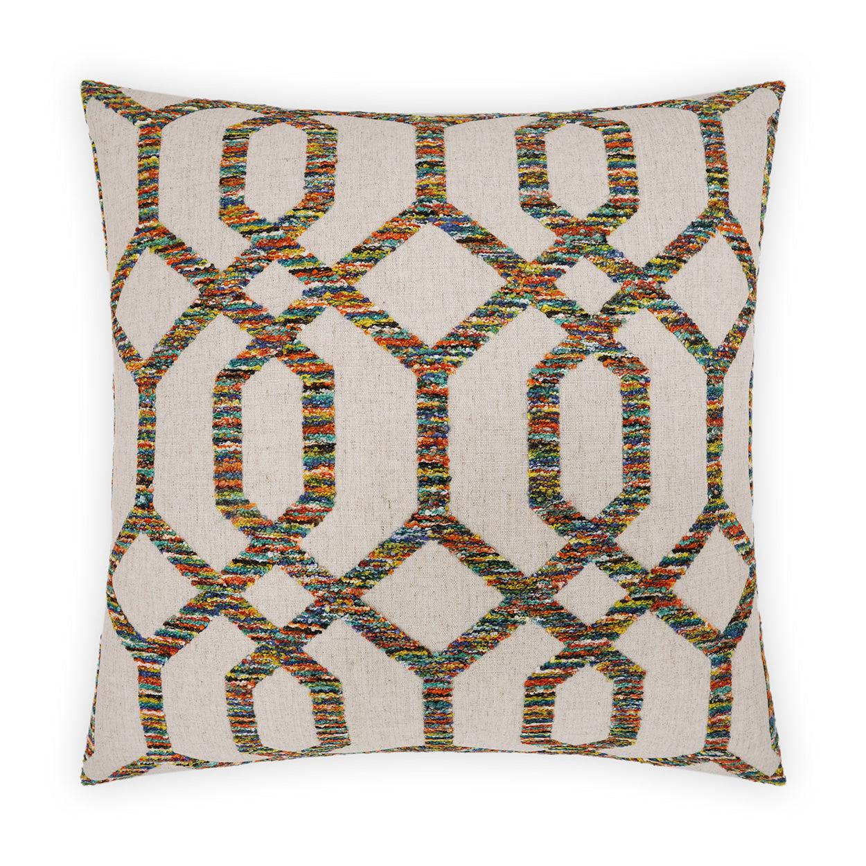 D.V. Kap Deviation Brown Throw Pillow With Insert