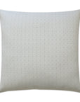 D.V. Kap Diamante Silver Throw Pillow With Insert