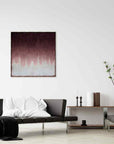 Leftbank Art Divine Red Hand Crafted Canvas Art