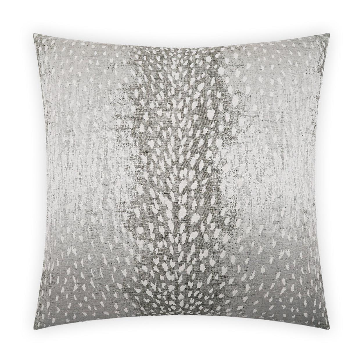 D.V. Kap Doe A Deer Grey Throw Pillow With Insert