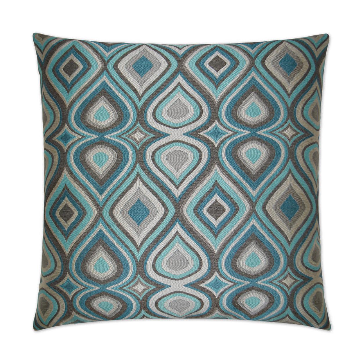 D.V. Kap Doyle Blue Throw Pillow With Insert