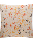 D.V. Kap Dropcloth Orange Throw Pillow With Insert
