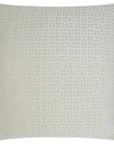 Dupont Pearl Light Grey Throw Pillow Insert - LOOMLAN - D.V. Kap - Throw Pillows
