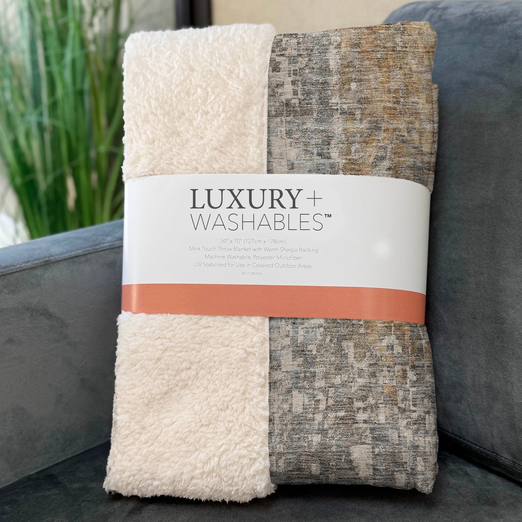 Addison Rugs Dust Echo 50" x 70" Throw Blanket