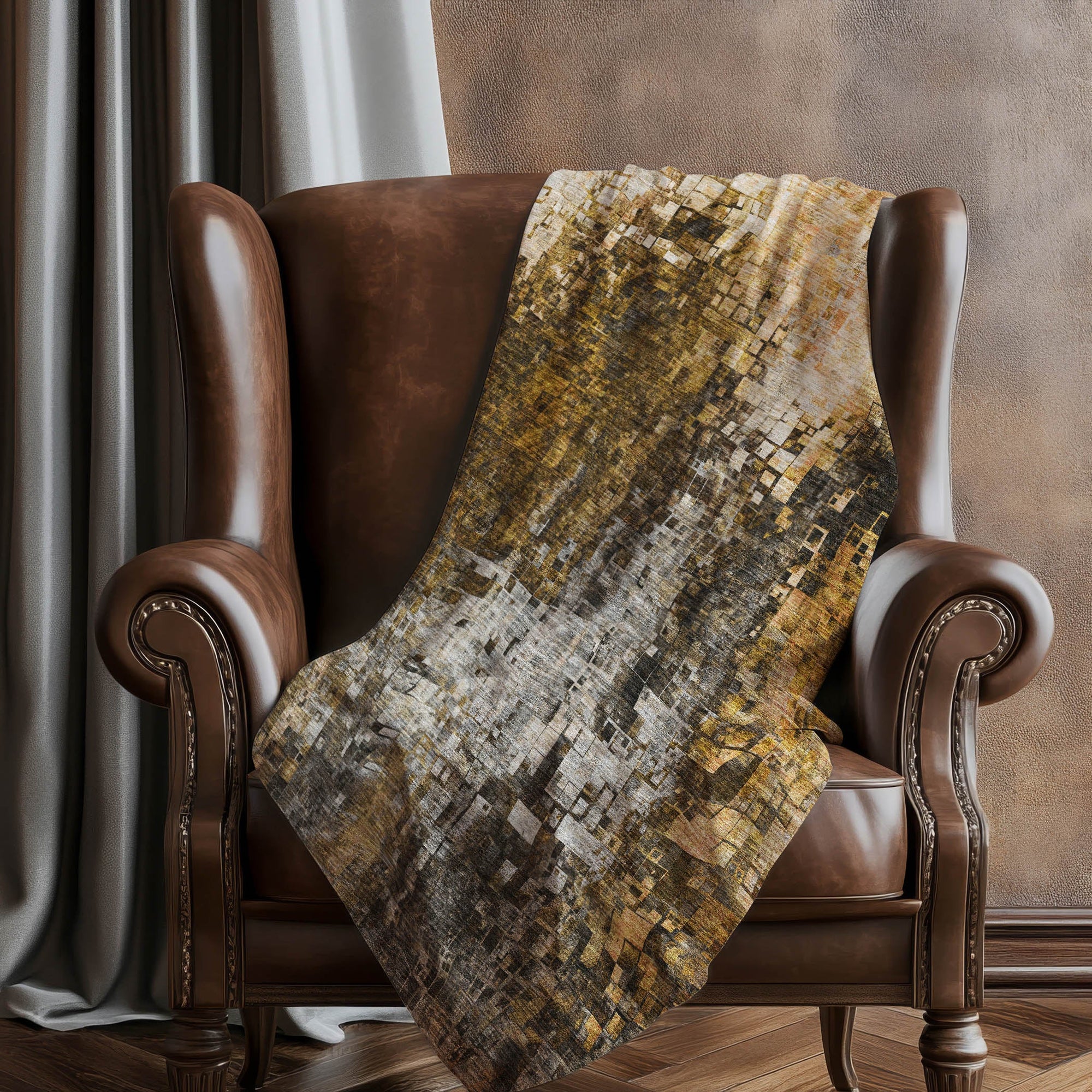 Addison Rugs Dust Echo 50" x 70" Throw Blanket