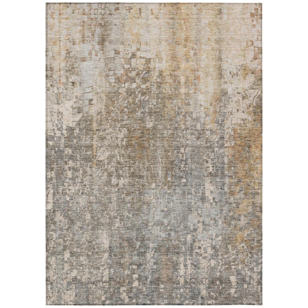 Addison Rugs Dust Echo Beige Washable Indoor-Outdoor Rug