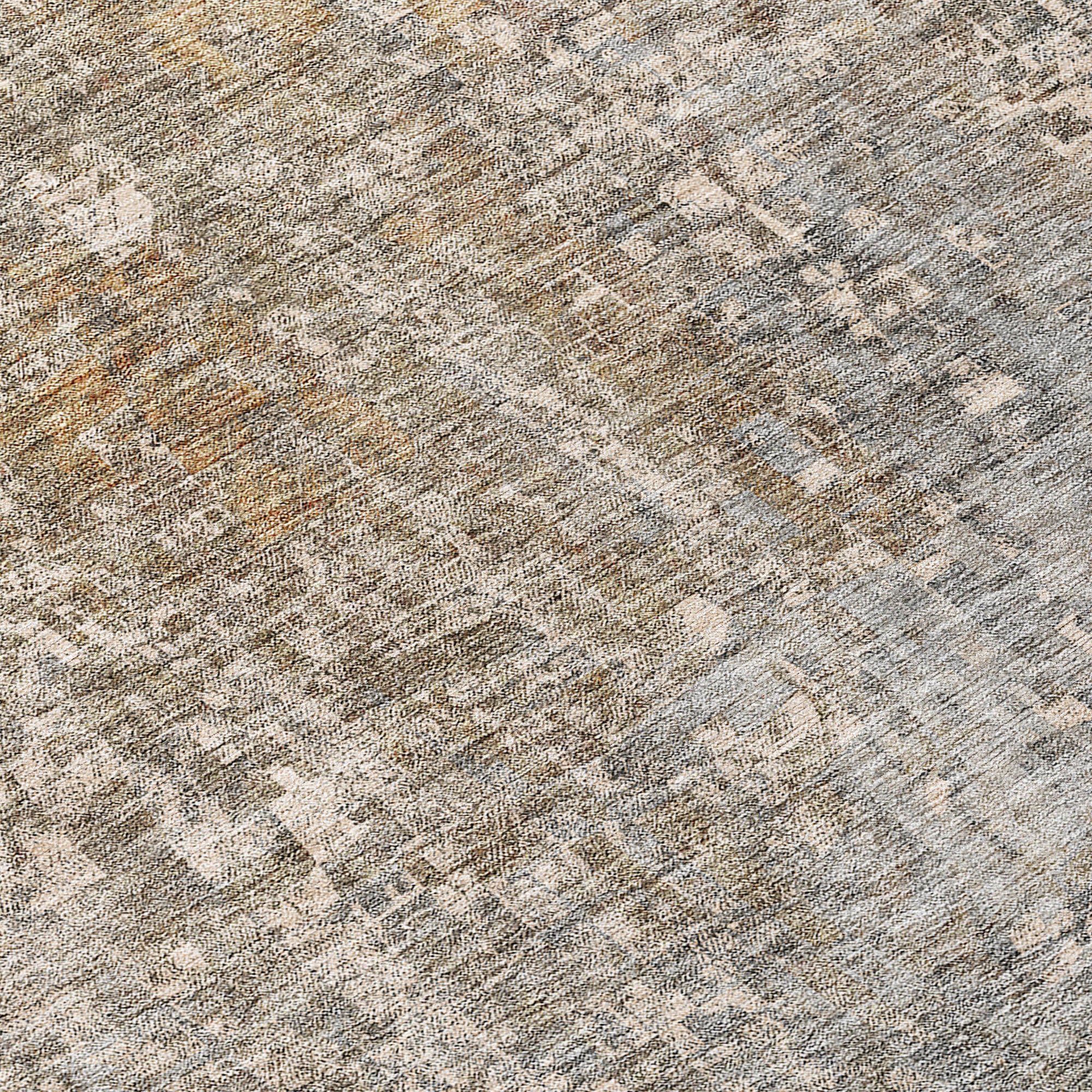 Addison Rugs Dust Echo Beige Washable Indoor-Outdoor Rug