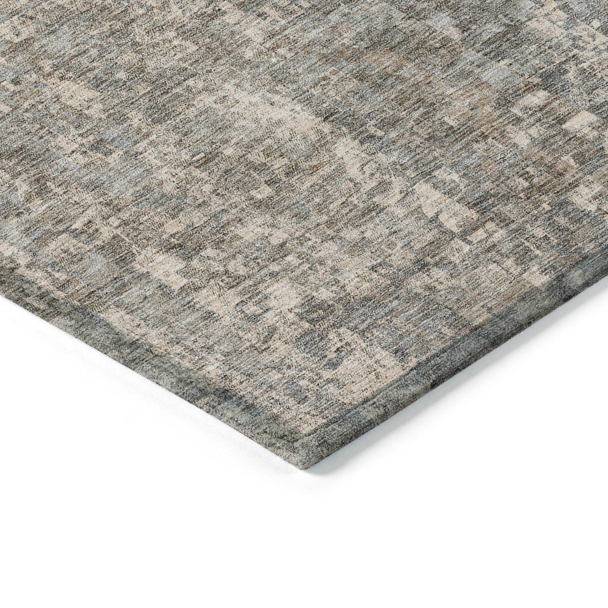 Addison Rugs Dust Echo Beige Washable Indoor-Outdoor Rug