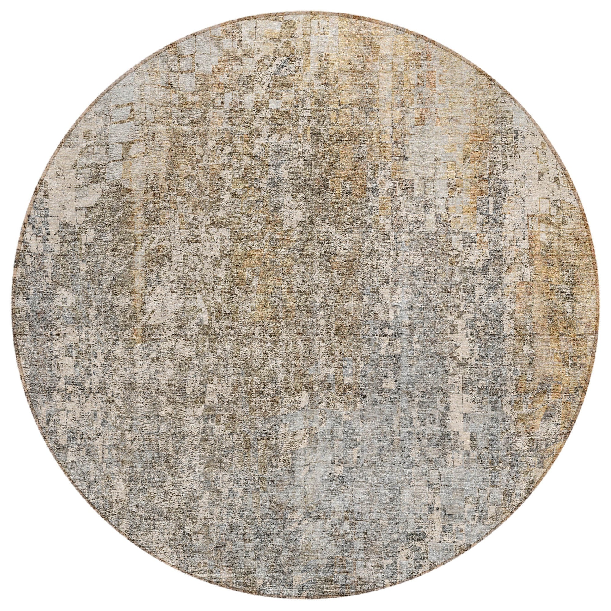 Addison Rugs Dust Echo Beige Washable Indoor-Outdoor Rug