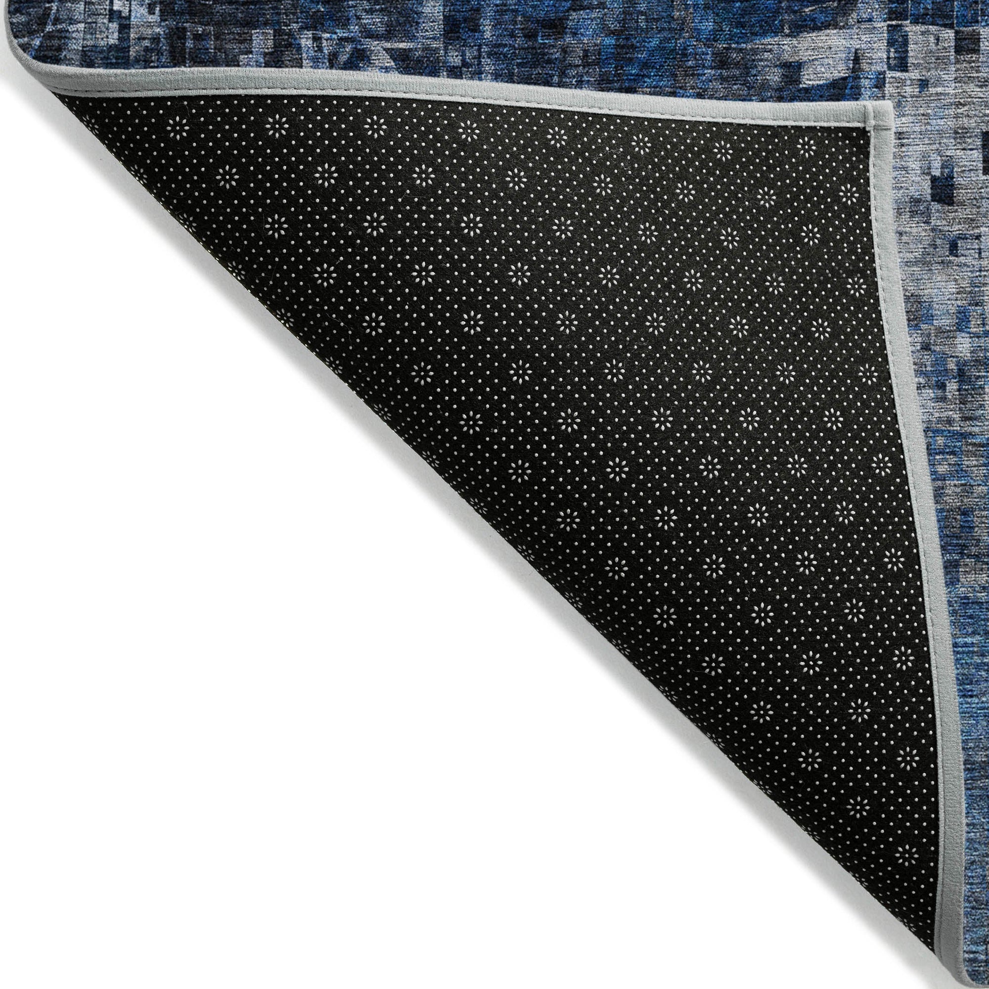 Addison Rugs Dust Echo Blue Washable Indoor-Outdoor Rug