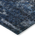Addison Rugs Dust Echo Blue Washable Indoor-Outdoor Rug