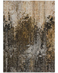 Addison Rugs Dust Echo Brown Washable Indoor-Outdoor Rug