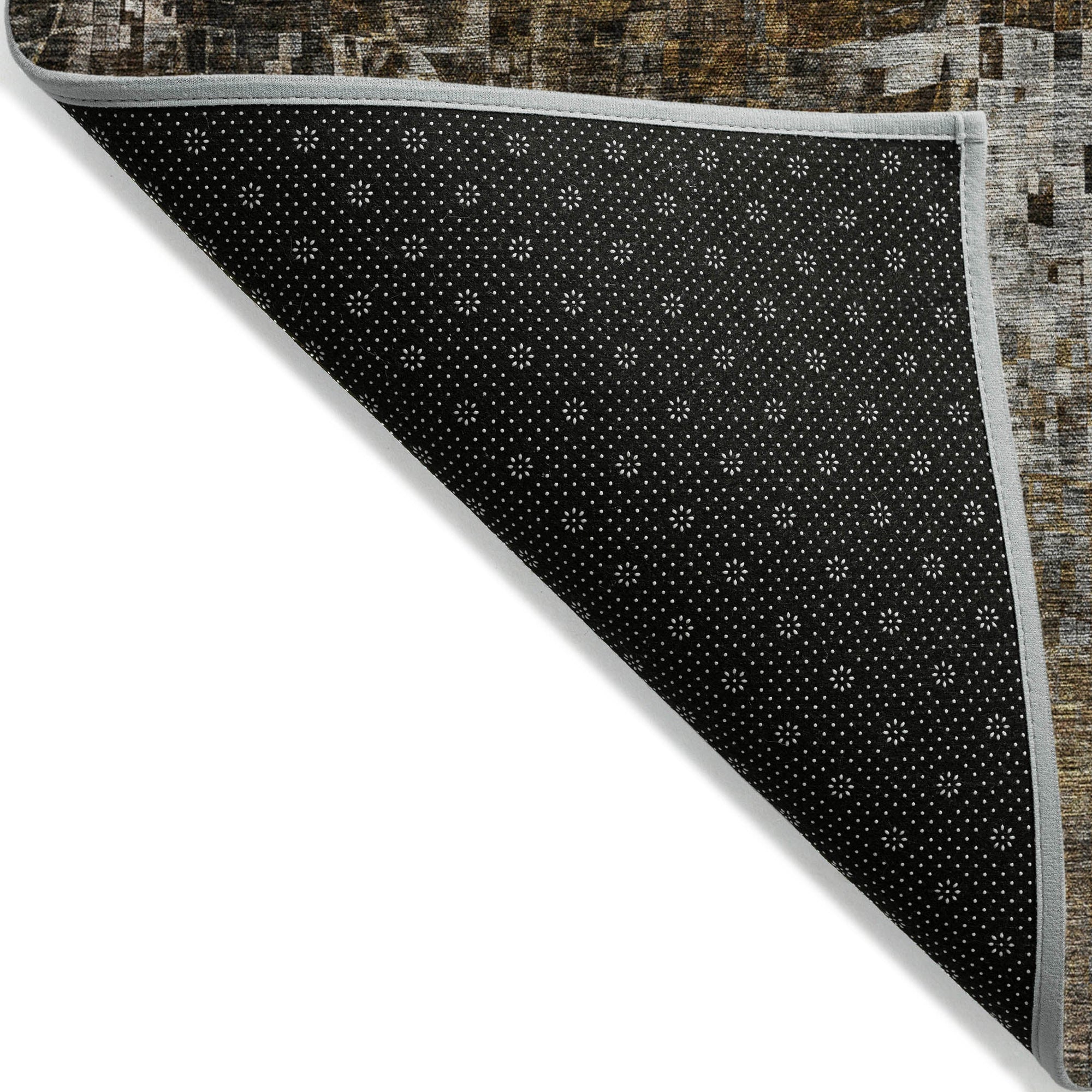Addison Rugs Dust Echo Brown Washable Indoor-Outdoor Rug