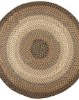 Easy Living Braided Round Reversible Area Rugs