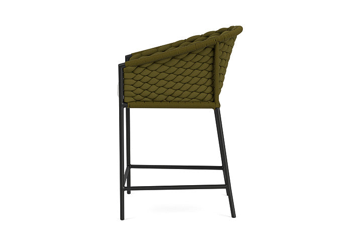 Lloyd Flanders Escape Aluminum Outdoor Balcony Stool