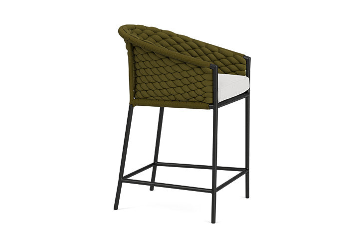Lloyd Flanders Escape Aluminum Outdoor Balcony Stool