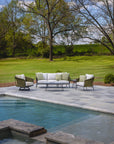 Lloyd Flanders Escape Aluminum Outdoor Sofa