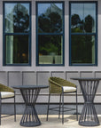 Lloyd Flanders Escape Aluminum Round Outdoor Bar Table