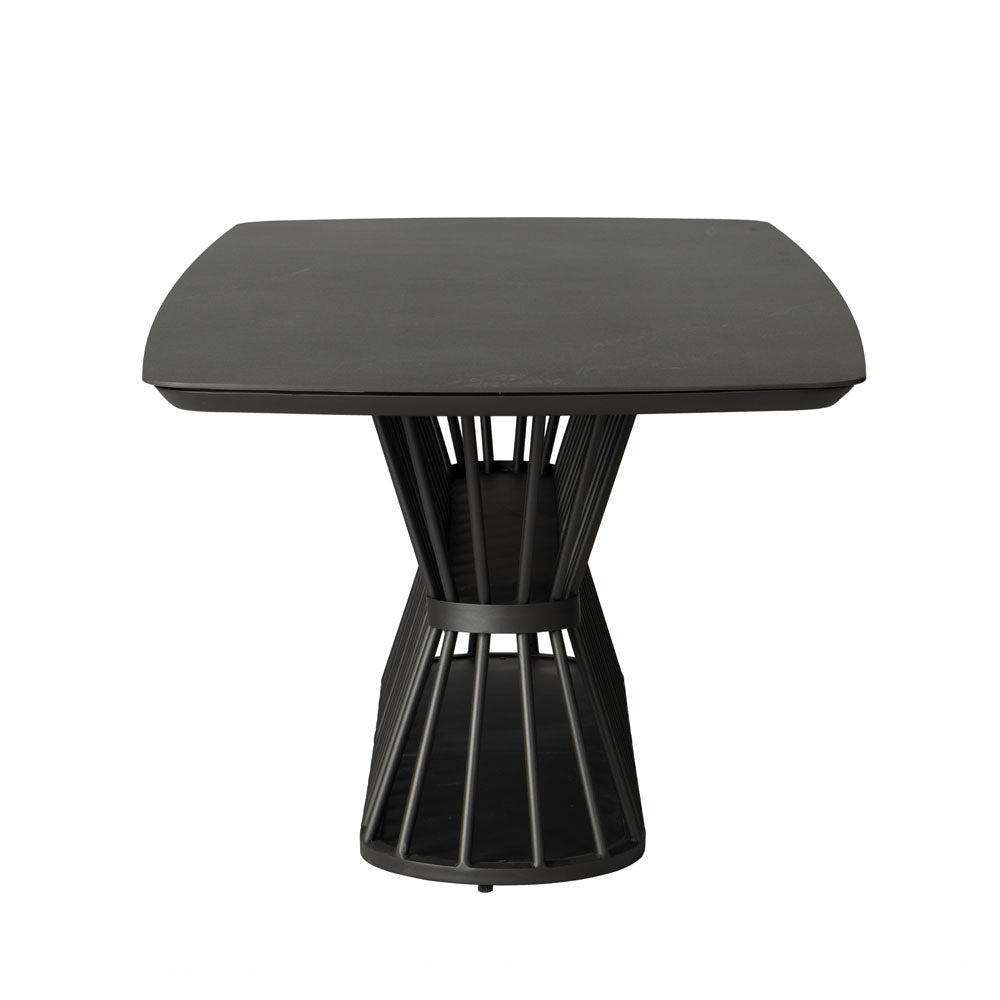 Lloyd Flanders Escape Boat Shaped Outdoor Dining Table
