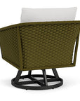 Lloyd Flanders Escape Swivel Aluminum Outdoor Lounge Chair