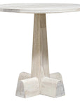 Camellia Wooden Round Side Table