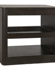 Mayito Walnut Rectangular 1 Drawer Side Table