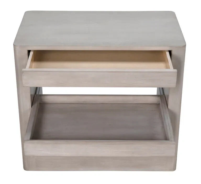 Mayito Alder Rectangular 1 Drawer Side Table