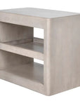 Mayito Alder Rectangular 1 Drawer Side Table