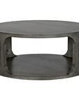 Gimso Oak Wooden Round Coffee Table