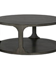 Gimso Oak Wooden Round Coffee Table