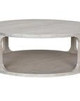 Gimso Oak Wooden Round Coffee Table