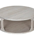 Gimso Oak Wooden Round Coffee Table