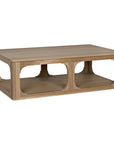 Gimso Oak Wooden Rectangular Coffee Table