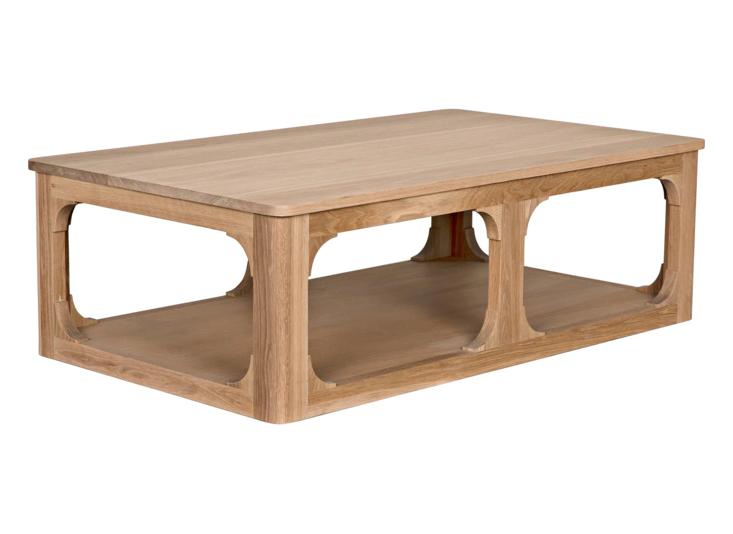 Gimso Oak Wooden Rectangular Coffee Table