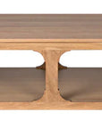 Gimso Oak Wooden Rectangular Coffee Table