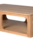 Gimso Oak Wooden Rectangular Coffee Table