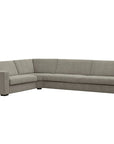 LOOMLAN Custom Upholstery Field Loose Seat Fabric & Leather Modular Sofa
