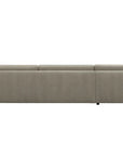 LOOMLAN Custom Upholstery Field Loose Seat Fabric & Leather Modular Sofa