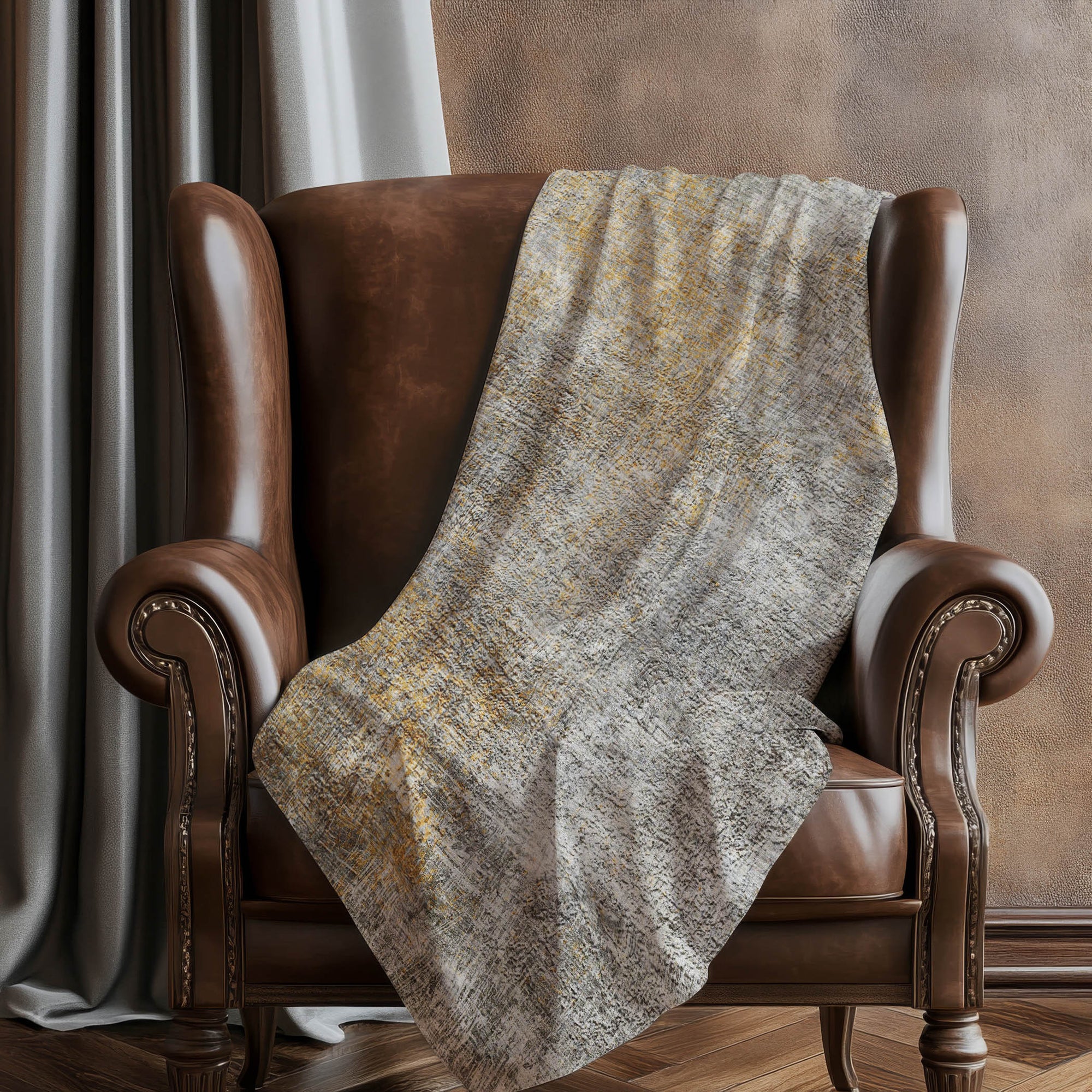 Addison Rugs Faded Rhythm 50" x 70" Throw Blanket